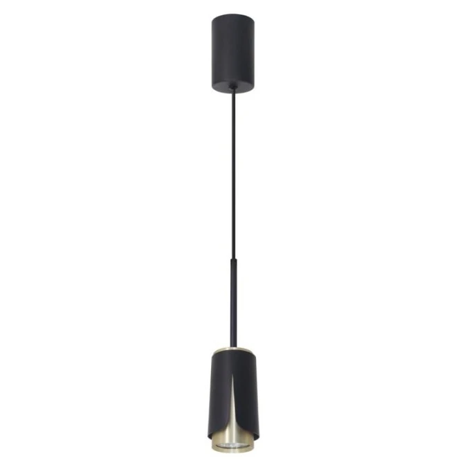 Lampa wisząca FLOWER BLACK GOLD 1xGU10 ML0267 Milagro