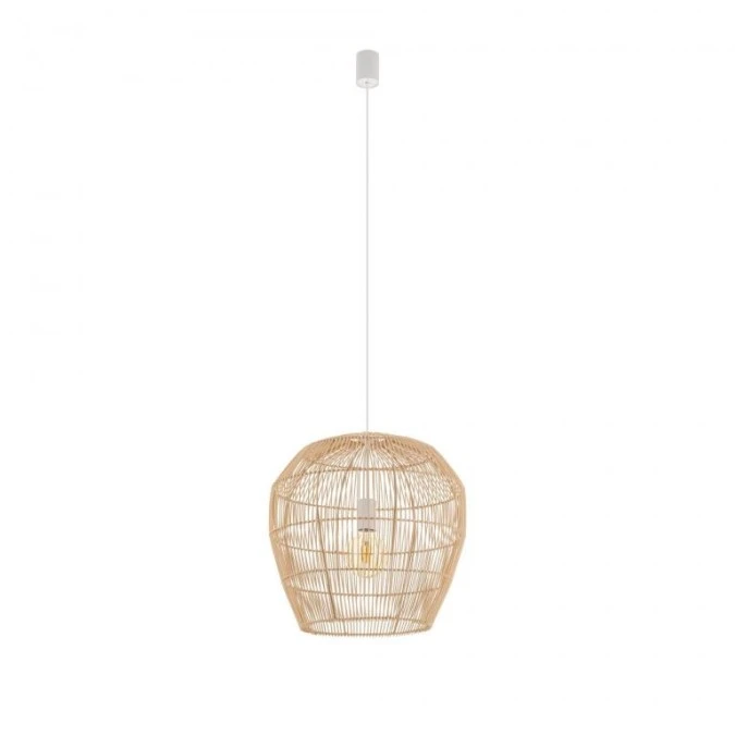 Lampa wisząca HAITI S klatka bambus E27 11163 Nowodvorski