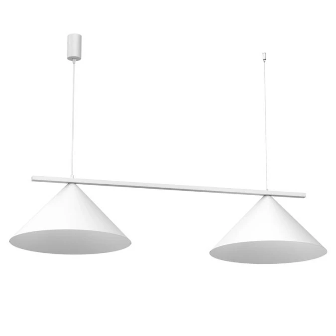 Lampa wisząca CAPITAL BIAŁY 2XGX53 MLP0943 Milagro