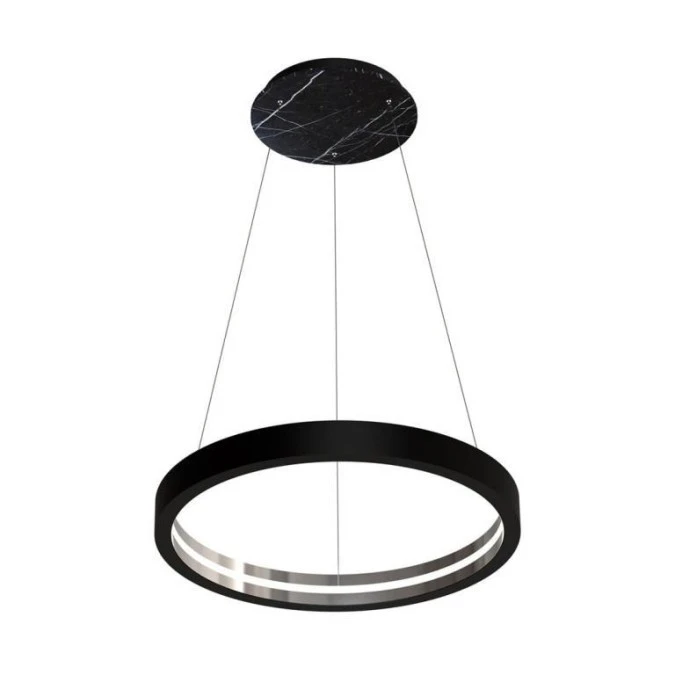 Lampa Wisząca CASSIOPEIA 8,5W LED w kolorze czarnym MILAGRO BY MACIEJ ZIEŃ