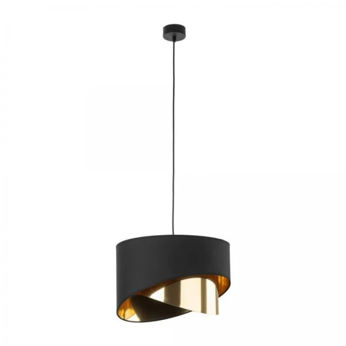 Lampa wisząca GRANT 1 ‑ punktowa Czarno złoty 4823 TK Lighting