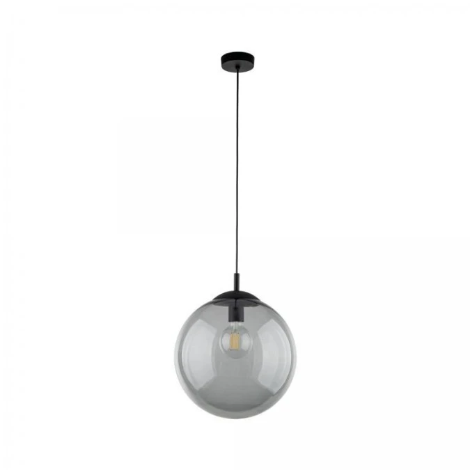 Lampa wisząca grafitowy klosz‑kula 35cm średnicy ESME 1xE27 5380 TK Lighting