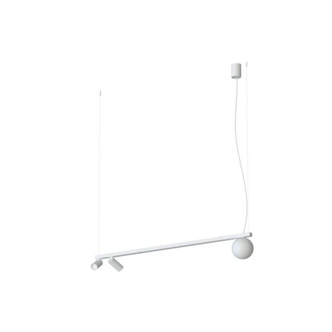 Lampa wisząca FOURTY 3xGU10 R35, G9 Biały 11445 Nowodvorski