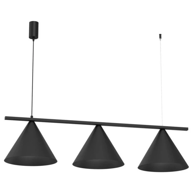 Lampa wisząca CAPITAL CZARNY 3XGX53 MLP0938 Milagro