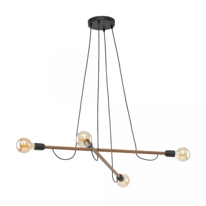 Lampa wisząca HELIX WOOD ORZECH 4949 TK Lighting