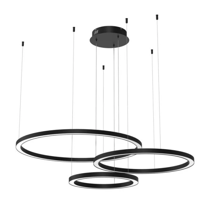 Lampa wisząca GALAXIA BLACK 85W LED ML8789 Milagro