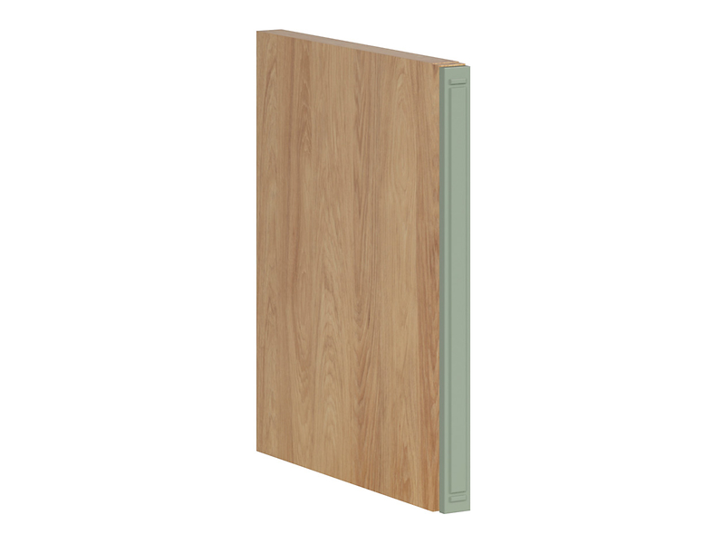 Pilaster szafki kuchenne dolne Verdi dąb hikora/szałwia mat 926377