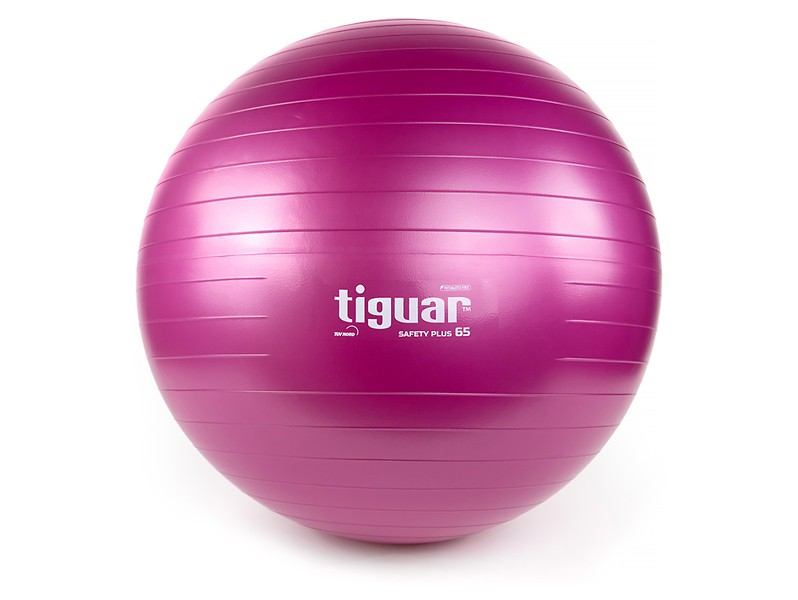 Piłka body ball safety plus 65 cm śliwka Tiguar 98461