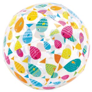 Piłka dmuchana plażowa rybki 51cm Intex 59040 662152 Piłka dmuchana plażowa rybki 51cm Intex 59040 662152