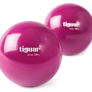 Piłka heavyball 1 kg śliwka Tiguar 98472
