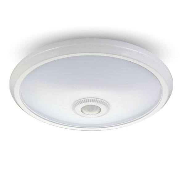 Plafon 13 okrągły biały LED 1x12W 29cm 900lm IP20 Zimna biel V-TAC 873093