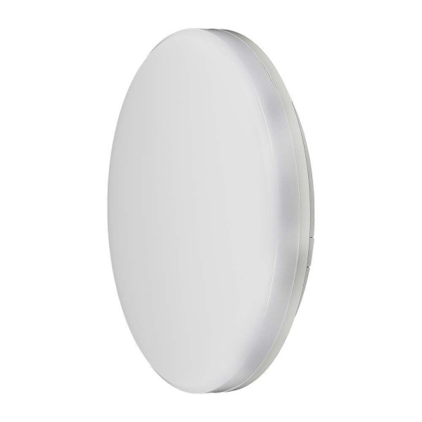 Plafon 8033 okrągły biały LED 1x15W 20cm 1850lm IP44 Neutralna biel V-TAC 873096