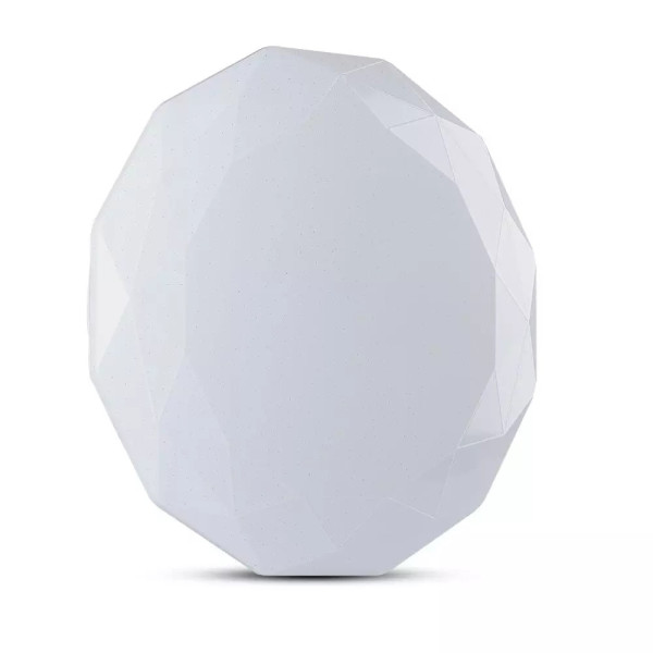 Plafon 8404 z pilotem okrągły biały LED 1x40W 38cm 4000lm IP20 V-TAC 873056