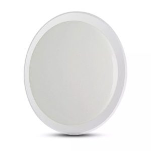 Plafon 8555 z pilotem okrągły biały LED 1x60W 56,5cm 6000lm IP20 V-TAC 872944 Plafon 8555 z pilotem okrągły biały LED 1x60W 56,5cm 6000lm IP20 V-TAC 872944