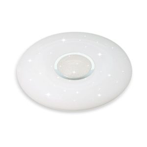 Plafon 8556 z pilotem okrągły biały LED 1x60W 49,5cm 6000lm IP20 V-TAC 872606 Plafon 8556 z pilotem okrągły biały LED 1x60W 49,5cm 6000lm IP20 V-TAC 872606