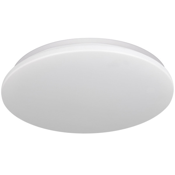 Plafon ADAR okrągły biały LED 1x12W 30cm 1400lm IP44 Neutralna biel Polux 876928