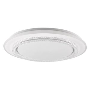 Plafon ADELA z pilotem okrągły biały LED 1x72W 48cm 8000lm IP44 Polux 872574 Plafon ADELA z pilotem okrągły biały LED 1x72W 48cm 8000lm IP44 Polux 872574