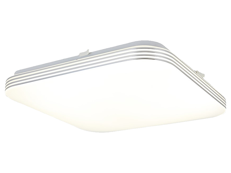 Plafon Ajax LED 33 cm metalowy srebrny 41224