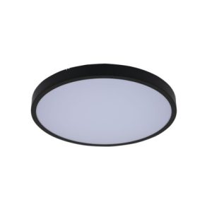 Plafon ALENZO okrągły czarno-biały LED 1x12W 25,5cm 780lm IP44 Rabalux 1017589 Plafon ALENZO okrągły czarno-biały LED 1x12W 25,5cm 780lm IP44 Rabalux 1017589