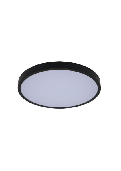 Plafon ALENZO okrągły czarno-biały LED 1x12W 25,5cm 780lm IP44 Rabalux 1017589