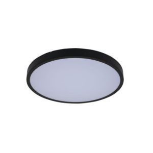 Plafon ALENZO okrągły czarno-biały LED 1x18W 30,5cm 1200lm IP44 Rabalux 1017605 Plafon ALENZO okrągły czarno-biały LED 1x18W 30,5cm 1200lm IP44 Rabalux 1017605