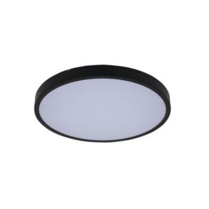 Plafon ALENZO okrągły czarno-biały LED 1x24W 35,5cm 1500lm IP44 Rabalux 1017682 Plafon ALENZO okrągły czarno-biały LED 1x24W 35,5cm 1500lm IP44 Rabalux 1017682