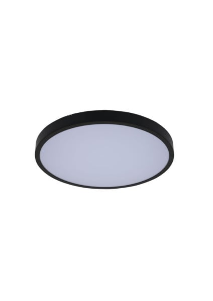 Plafon ALENZO okrągły czarno-biały LED 1x24W 35,5cm 1500lm IP44 Rabalux 1017682