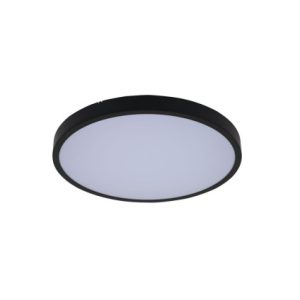 Plafon ALENZO z pilotem okrągły czarny LED 1x24W 35,5cm 1500lm IP44 Rabalux 1017564 Plafon ALENZO z pilotem okrągły czarny LED 1x24W 35,5cm 1500lm IP44 Rabalux 1017564