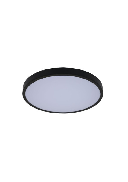 Plafon ALENZO z pilotem okrągły czarny LED 1x24W 35,5cm 1500lm IP44 Rabalux 1017564