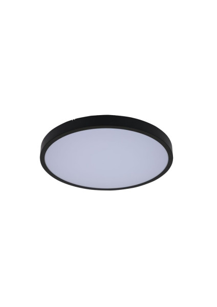 Plafon ALENZO z pilotem okrągły czarny LED 1x36W 42cm 2390lm IP44 Rabalux 1017609