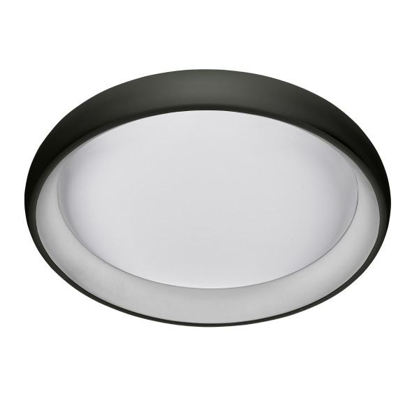 Plafon Alessia okrągły czarny LED 32W biały neutralny 1760lm IP20 Italux 1018354