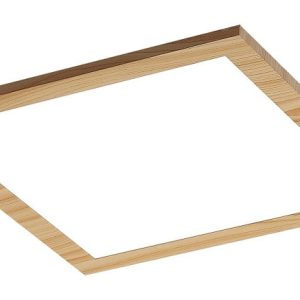 Plafon Almond kwadratowy buk biały LED 1x12W 29,5cm 1260lm IP20 Rabalux 878520