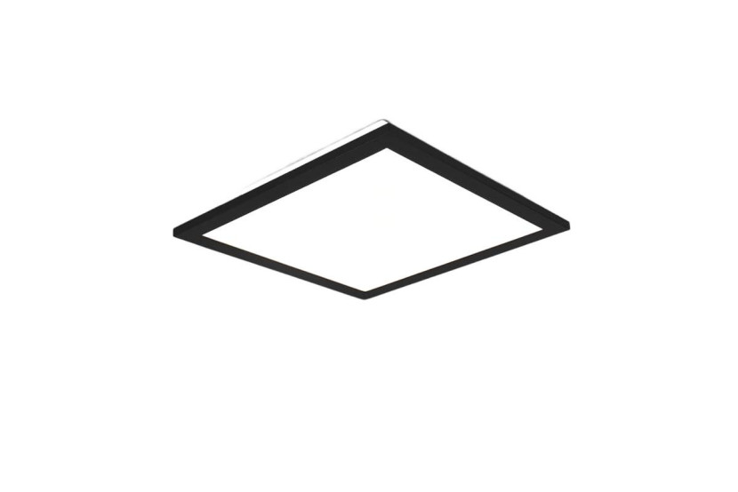 Plafon ALPHA kwadratowy czarno-biały LED 1x13W 29,5cm 1600lm IP20 RL 878558