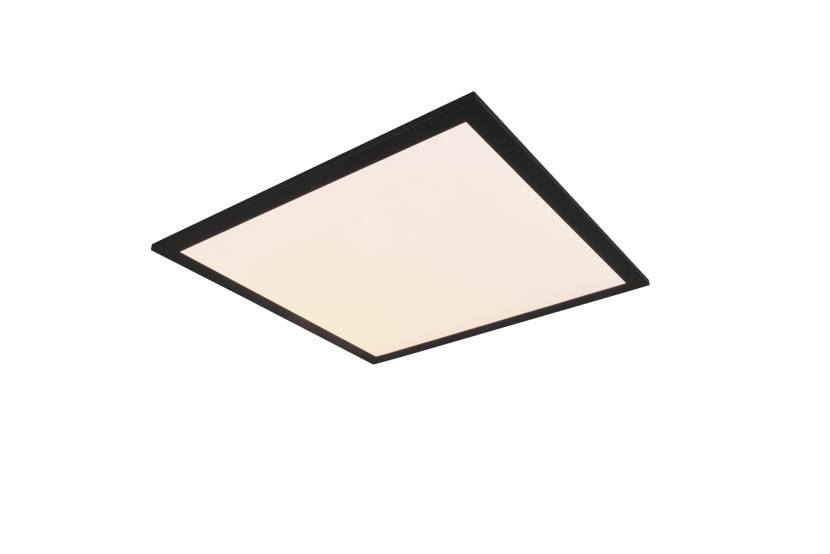 Plafon ALPHA kwadratowy czarno-biały LED 1x18W 45cm 2300lm IP20 RL 878574