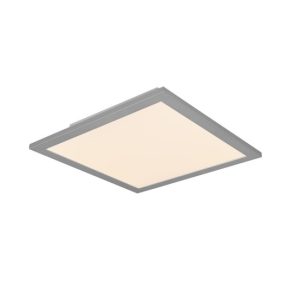 Plafon ALPHA kwadratowy srebrny LED 1x13W 29,5cm 1600lm IP20 RL 878456