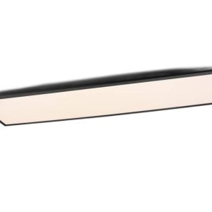 Plafon ALPHA prostokątny czarno-biały LED 1x34W 119,5cm 4200lm IP20 RL 878573