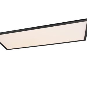 Plafon ALPHA prostokątny czarno-biały LED 1x34W 80cm 4000lm IP20 RL 878630