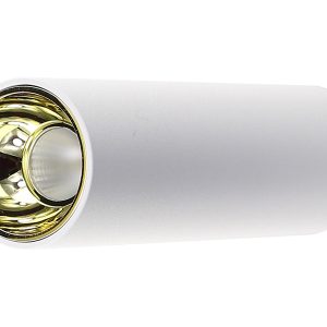 Plafon Alx LED aluminiowy biało-złoty 24876