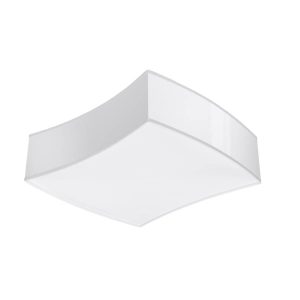 Plafon ANGULO biały 2xE27x15W wym:11,5x39x35cm IP20 Pure Lume 1018470