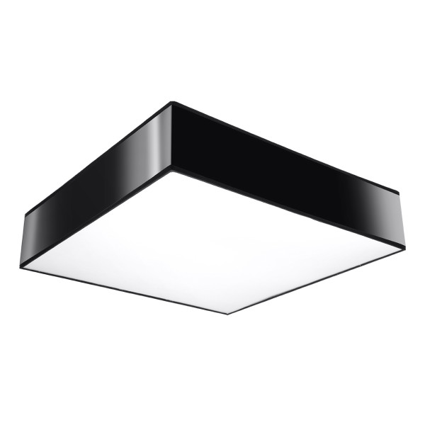 Plafon ANUBIS czarny 4xE27x15W wym:11x55x55cm IP20 Pure Lume 1018481