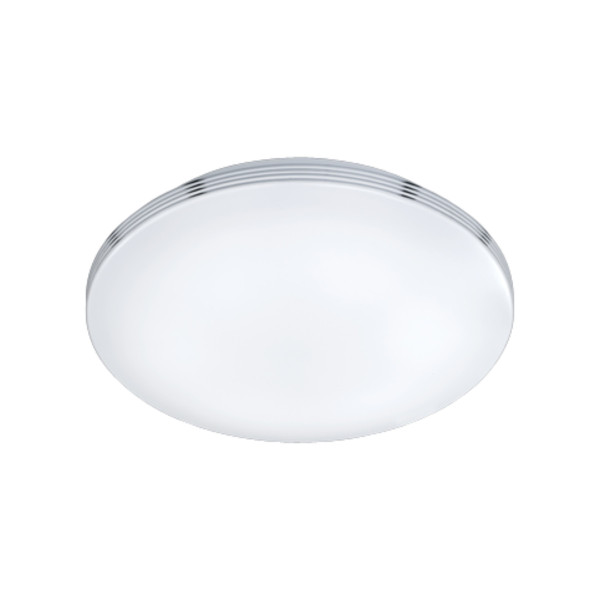 Plafon APART okrągły srebrno-biały LED 1x24W 41cm 2100lm IP44 Trio 879572