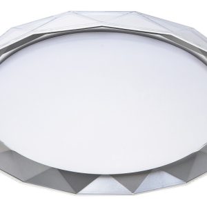 Plafon Arcadia okrągły popielato-biały LED 1x48W 51cm 3360lm IP20 Rabalux 949111 Plafon Arcadia okrągły popielato-biały LED 1x48W 51cm 3360lm IP20 Rabalux 949111
