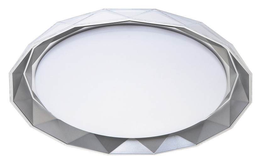 Plafon Arcadia okrągły popielato-biały LED 1x48W 51cm 3360lm IP20 Rabalux 949111