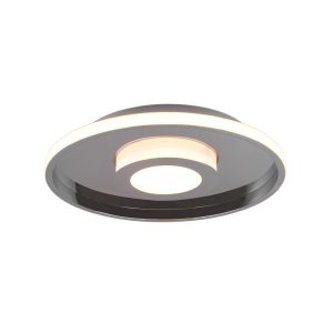 Plafon ASCARI okrągły chromowany biały LED 1x35W 40cm 4100lm IP44 Trio 878515 Plafon ASCARI okrągły chromowany biały LED 1x35W 40cm 4100lm IP44 Trio 878515