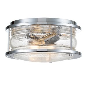 Plafon Ashland Bay polerowany chrom-przezroczysty 2xE27x60W Quintiesse 1017703 Plafon Ashland Bay polerowany chrom-przezroczysty 2xE27x60W Quintiesse 1017703