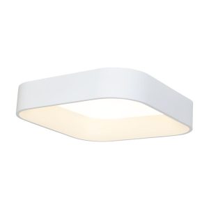 Plafon ASTRO kwadratowy biały LED 1x24W 50cm 1680lm IP20 Milagro 873011 Plafon ASTRO kwadratowy biały LED 1x24W 50cm 1680lm IP20 Milagro 873011