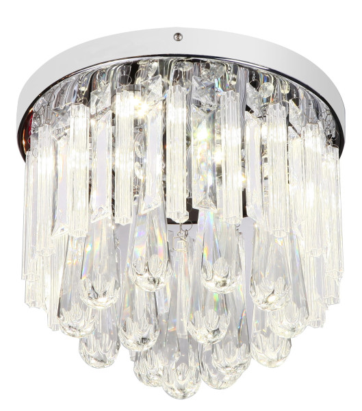 Plafon ATELLA okrągły transparentny LED 1x12W 28cm lm IP20 Candellux 880996