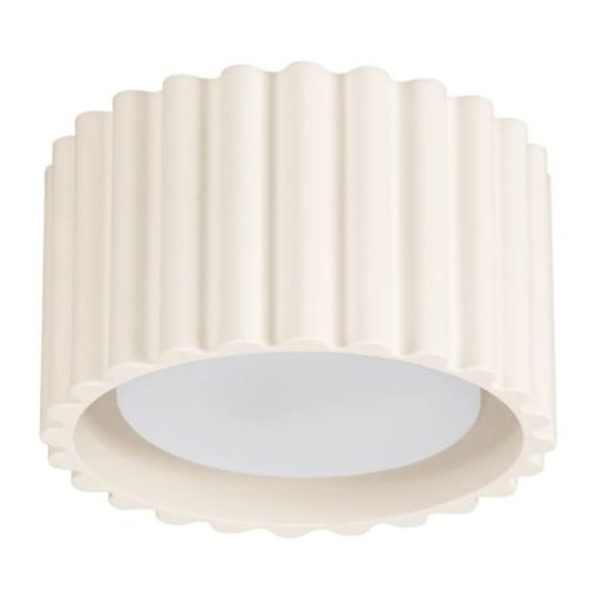 Plafon AURA 1 beżowy GX53 ryflowany 764936