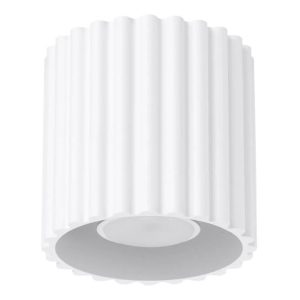 Plafon AURA 1 biały GU10 ryflowany 764948 Plafon AURA 1 biały GU10 ryflowany 764948