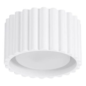 Plafon AURA 1 biały GX53 ryflowany 825417 Plafon AURA 1 biały GX53 ryflowany 825417